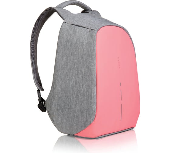Рюкзак для ноутбука до 14 дюймов серый / розовый XD DESIGN Bobby Compact P705.534