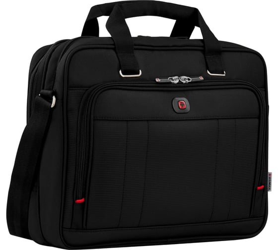 Портфель для ноутбука 16 дюймов Wenger, черный, 41x15x34 см, 12 л 600645