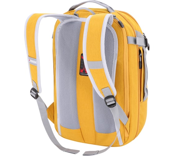 Рюкзак 18,5 дюймов, желтый, ткань Grey Heather, 31x20x47 см, 29 л Wenger 3555247416