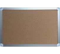 Пробковая доска SILWERHOF 45x60 см алюминиевая рама 1657986
