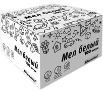 Мел SILWERHOF белый 882084-00 Солнечная коллекция школьный 100 шт прямоугольный 1097191 27881822