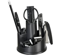 Настольный набор SILWERHOF 12 предметов пластик черный 1184401