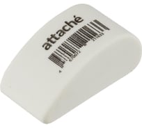Ластик Attache каплевидный, термопластичный каучук, 37x20x12 мм, белый 1557377