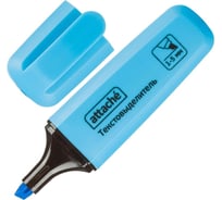 Маркер текстовыделитель Attache palette, 1-5 мм, голубой 1591149