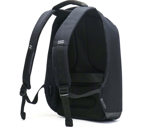 Рюкзак для ноутбука до 15" XD DESIGN Bobby черный с серой подкладкой P705.541