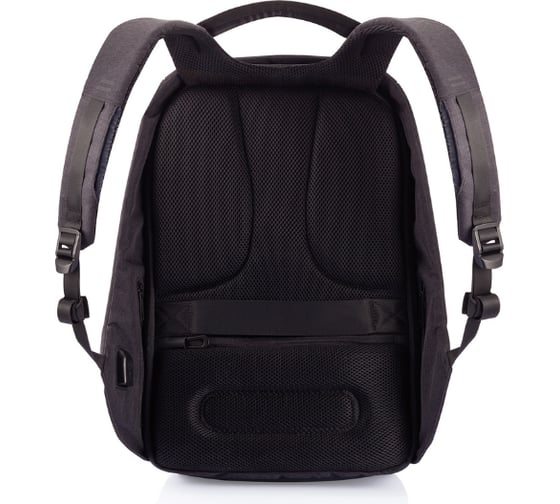 Рюкзак для ноутбука до 15" XD DESIGN Bobby черный с темно-синей подкладкой P705.545