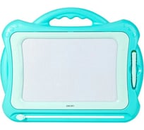 Доска для рисования DELI 50303BLUE прямоугольная, 41.6x33.5 мм, пластик, синий 13623 1804673