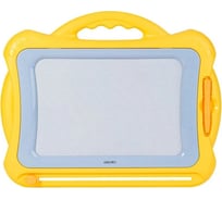 Доска для рисования DELI 50303YELLOW маркер, прямоугольная, 41.6x33.5 мм, пластик, желтый 13623 1804675