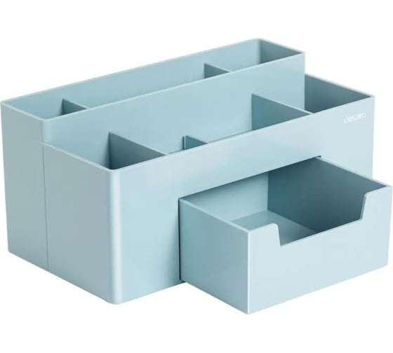 Настольный органайзер DELI 8913BLUE 224x121x104 мм, синий, пластик 13623 1801508 1