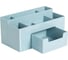Настольный органайзер DELI 8913BLUE 224x121x104 мм, синий, пластик 13623 1801508 1