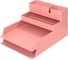 Настольный органайзер DELI ENS001pink Nusign розовый, пластик 13623 1584265 1