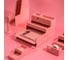Настольный органайзер DELI ENS001pink Nusign розовый, пластик 13623 1584265 4