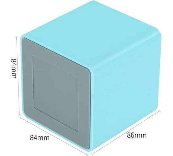 Подставка для письменных принадлежностей DELI NS011Blue Nusign 2 отделения, 84x84x86 мм, синий пластик 13623 1504426