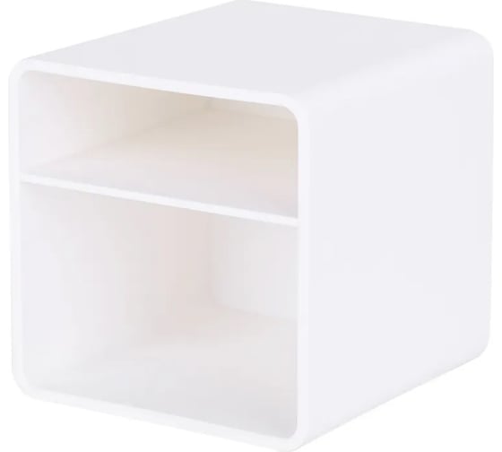Подставка для письменных принадлежностей DELI NS011White Nusign 2 отделения, 84x84x86 мм, белый пластик 1504423