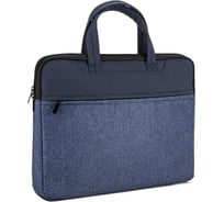 Портфель DELI 63755BLUE 28x38x4 см, ткань, синий 1657495