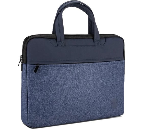 Портфель DELI 63755BLUE 28x38x4 см, ткань, синий 1657495 1
