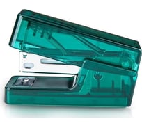 Степлер DELI NS083F-GN Nusign 24/6 26/6, 12 листов, зеленый, 50 скоб, коробка 1688276