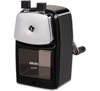 Точилка для карандашей DELI 71156BLACK механическая, 1 отверстие, металл, черный 1211431
