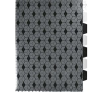 Папка-уголок для документов Феникс + ГЕОМЕТРИЯ полипропилен, А4, 22x31 см, 7 отделений, УФ-печать 56703