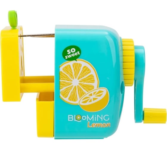 Точилка для карандашей DELI E0671 Blooming механическая, 1 отверстие, пластик, ассорти 460997