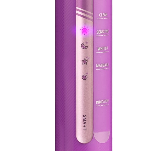 Электрическая звуковая зубная щетка Revyline RL 070 фиолетовый 7272