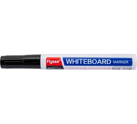 Маркер для доски FLYSEA Whiteboard WB-528, черный WB-528-black