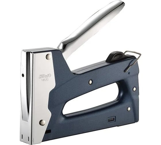 Теккер KW-Trio 18530BLUE 24/6 24/8 23/6 23/8 23/10, 20 листов, сниженное усилие, синий, 1000 скоб, металл 1705272 1