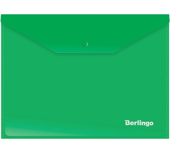 Папка-конверт на кнопке Berlingo B5, 180 мкм, ассорти OBk_15005