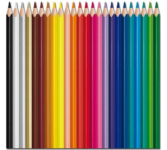 Цветные карандаши Maped Color Pep's Strong, набор 24 цвета, грифель 3,2 мм, пластиковый корпус 862724 181989