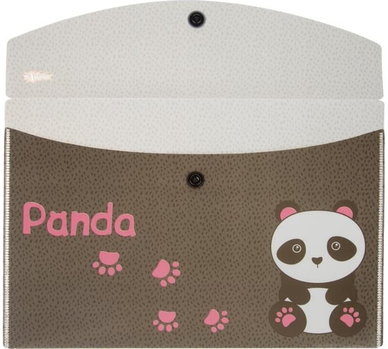 Папка-конверт на кнопке №1 School Panda А5, 2 штуки 1725966