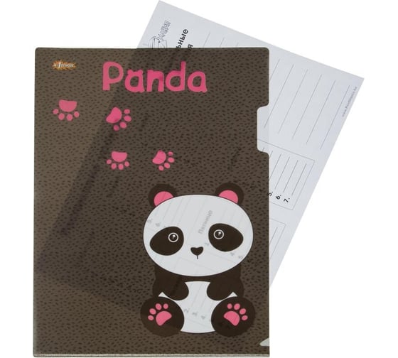 Папка уголок №1 School Panda А4, 2 штуки 1725967