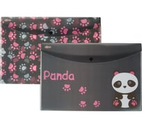 Папка-конверт на кнопке №1 School Panda А4, 2 штуки 1725965