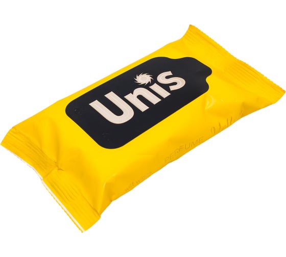 Антибактериальные салфетки Unis Perfume Yellow 15 шт. 4657778190110