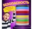 Безопасный Pla-пластик для 3D-ручки BRAUBERG 100 метров, 10 цветов х 10 м, Kids 665189 3