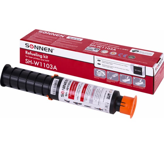 Заправочный комплект SONNEN SH-W1103A для Hp Neverstop Laser 1000A/1000W/1200A/1200W, ресурс 2500 стр. 364091