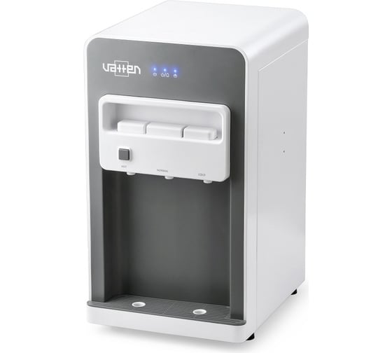 Кулер VATTEN LD53JK выносная бутыль, настольный, серый УТ-00001032