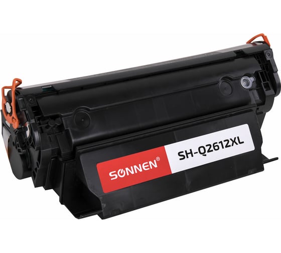 Лазерный картридж SONNEN SH-Q2612XL для Hp Lj 1010/1012/1015/1018/1020/1022/M1319F/3020/3030/3050/3052, ресурс 6000 стр. 364094