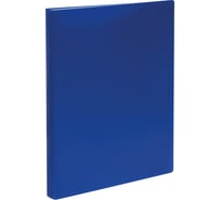 Папка с 40 вкладышами Стамм а4, 21 мм, 500 мкм, пластик, синяя ММ-32205