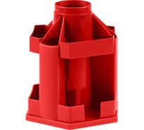 Настольная подставка Стамм maxi desk, пластиковая, вращающаяся, красная ОР-30471