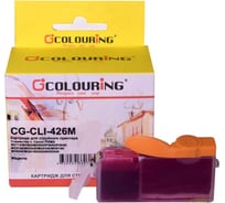 Струйный картридж CLI-426M для Canon PIXMA MX714/MX884/MX894/iP4840/iP4940 Colouring на водной основе Magenta 9 мл CG_CLI-426M_M