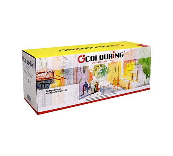 Струйный картридж T1284 для Epson Stylus S22/SX125/SX130/SX230/SX235/SW420/SW425/SX430 Colouring на водной основе Yellow 3,5 мл CG_T1284_Y 1