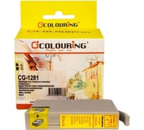 Струйный картридж T1281 для Epson Stylus S22/SX125/SX130/SX230/SX235/SW420/SW425/SX430 Colouring на водной основе Black 5,9 мл CG_T1281_BK