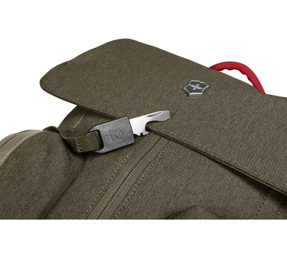 Рюкзак Victorinox Altmont Classic Flapover Laptop 15'' зелёный, 30x12x44 см, 18 л 602146