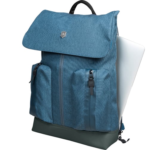 Рюкзак Victorinox Altmont Classic Flapover Laptop 15'' синий, 30x12x44 см, 18 л 602145