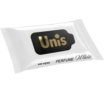 Антибактериальные салфетки Unis perfume white 15 шт. 4657778190332