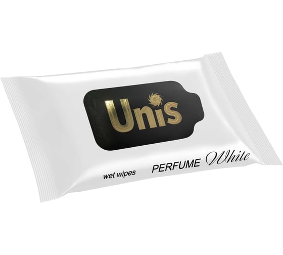 Антибактериальные салфетки Unis perfume white 15 шт. 4657778190332 1