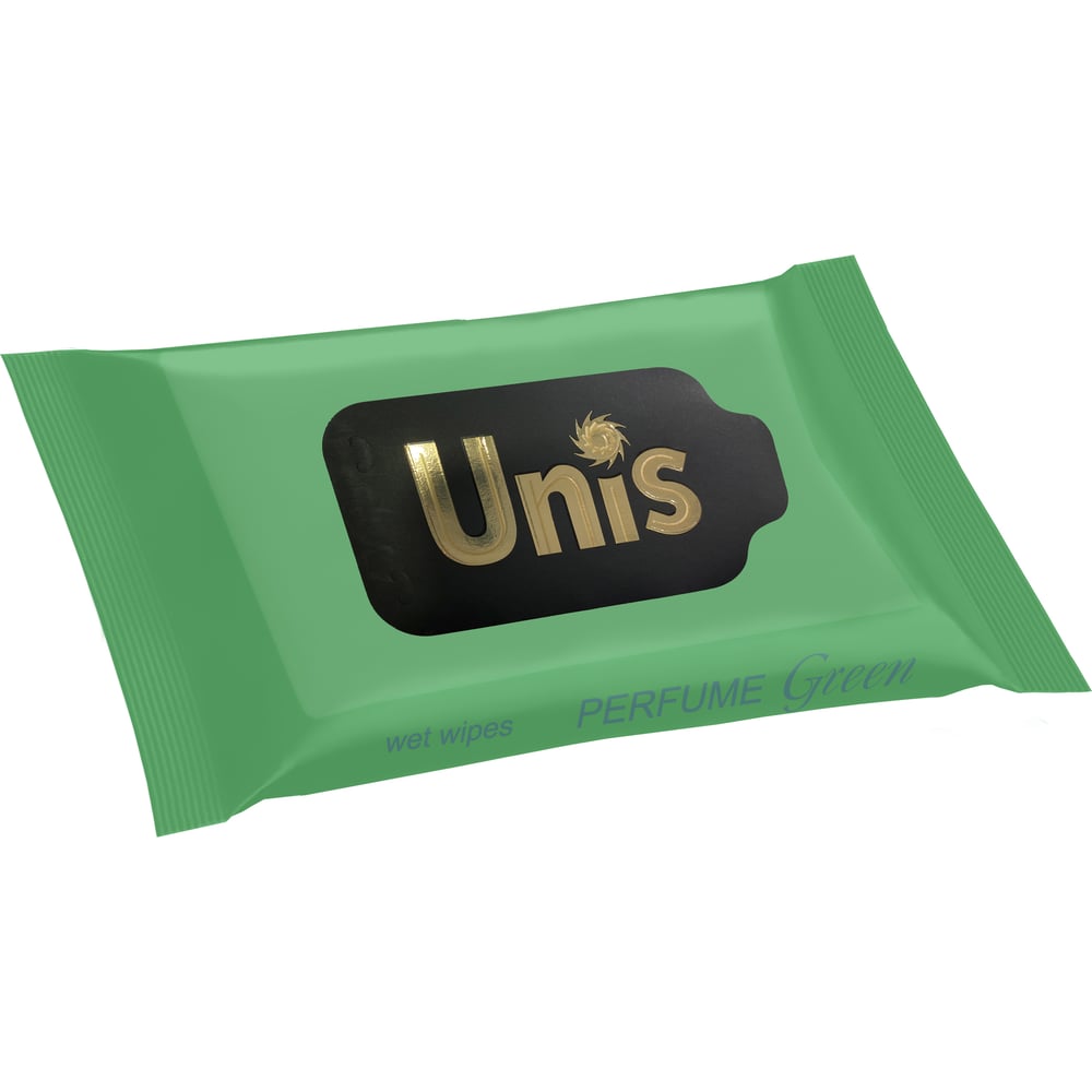 Антибактериальные салфетки Unis perfume green 15 шт. 4657778190349 ...