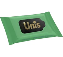 Антибактериальные салфетки Unis perfume green 15 шт. 4657778190349
