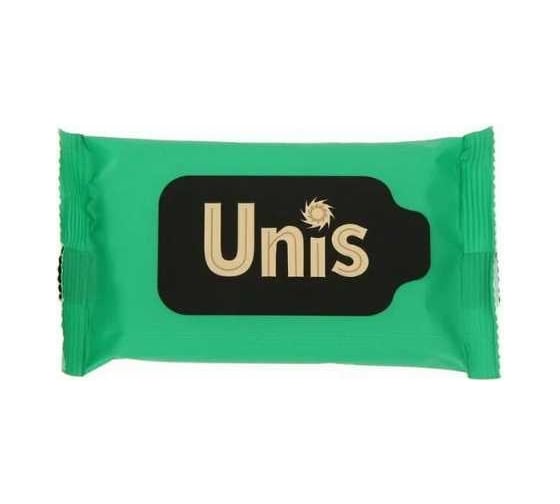 Антибактериальные салфетки Unis perfume green 15 шт. 4657778190349