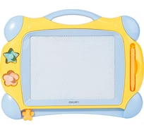 Магнитная доска для рисования DELI 50302YELLOW прямоугольная, 32.5x25.4 см, желтая 1901120